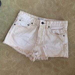 Free People Jean Shorts